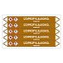 Značení potrubí, izopropylalkohol,5 ks, 150 × 12 mm